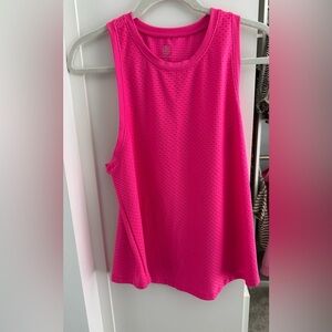 Addison Bay Sleeveless Performance Tank Top - Hot Pink